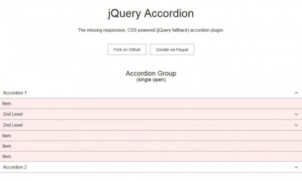 jQuery Accordion