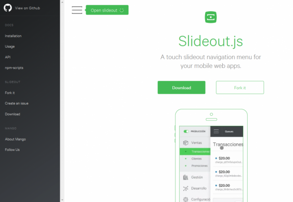 Slideout.js